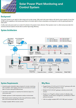 Iiot Gateway Applications For Renewable Energy Moxa
